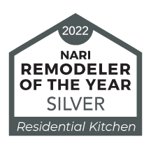 Remodeler of the year award silver residential kitchen